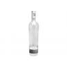 China 750 Ml Clear Wine Bottles For Alcoholic Beverage Bordeaux Style factory