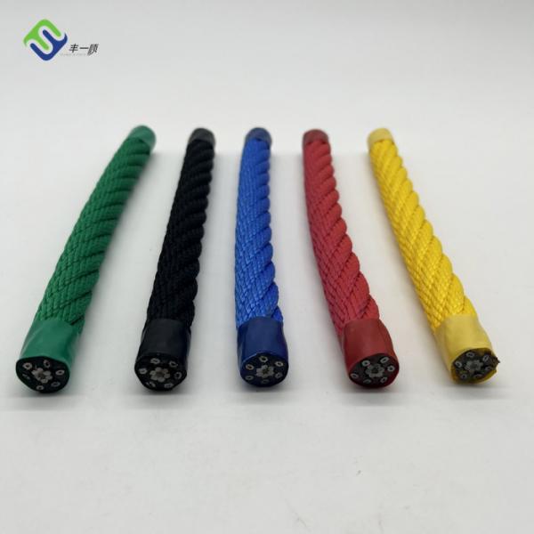 Quality 6*8 Polypropylene Combination Rope 16mm 6 Strand For Playground for sale