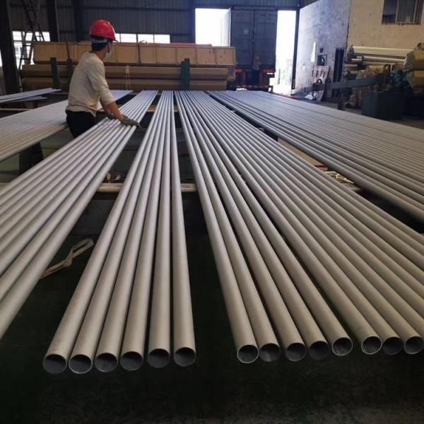 Quality 1.5mm A312 SS SMLS Pipe 304H Hairline 2B BA Finished For Industry for sale