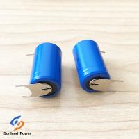 Buy cheap Non Rechargeable 3.0V CR14250 Lithium Primary Battery 800mAh With Tabs from wholesalers