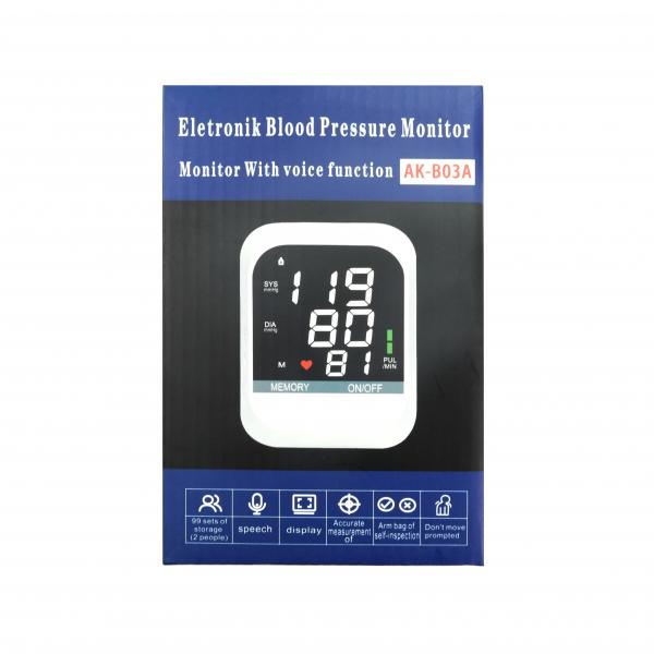 Quality Electronic Arm Sphygmomanometer Home Measuring Blood Pressure Gauge for sale