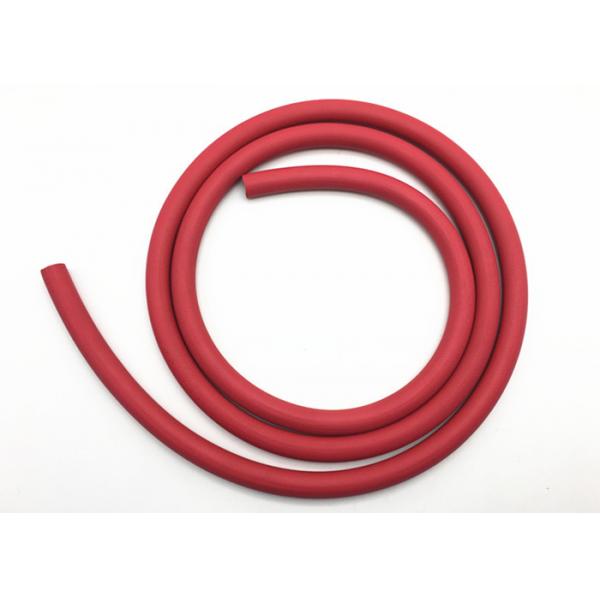 Quality Red Fabric Braided Compressed Air Hose / Flexible Rubber Hose B.P 900psi for sale