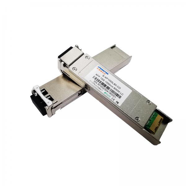 Quality Fiber 10G XFP Transceiver 80km 1550nm Compatible FTTH 10G SFP+ Optical Transceiver for sale