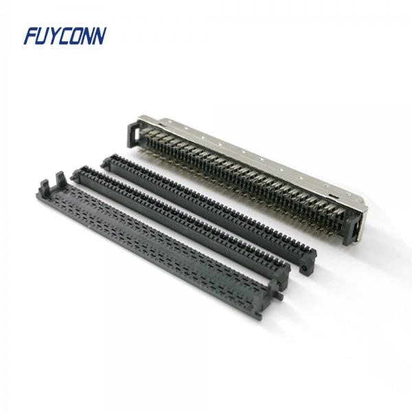 Quality 1.27mm Pitch MDR IDC Crimping Cable Type Male 100pin SCSI Connector for sale