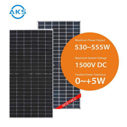 China TW Monocrystalline Pv Panels 545W 550W 555W Solar Panels For Household Use factory