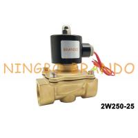 Quality 2W250-25 Brass Body G1" Inch Operated Normal Close Pneumatic Solenoid Valve DN25 for sale