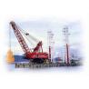 China Clamshell Grab Dredger Offshore Marine Cranes Ocean River Construction Floating Crane factory