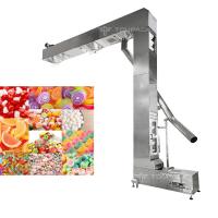 China Candy Snack Peanut Grain Tea Chain Bucket Elevator T / C / Z Type Double Outlet  For Food Machine factory