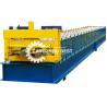 China Steel Deck Floor Roll Forming Machine With Hydraulic Cutting Device factory