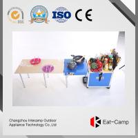 China High Performance Outdoor Kitchen Products , Sea Blue Camping Gas Stove factory