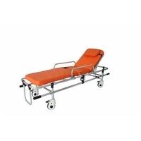 China Low Frame Structure Aluminum Folding Ambulance Stretcher Patient Transport For Rescue factory