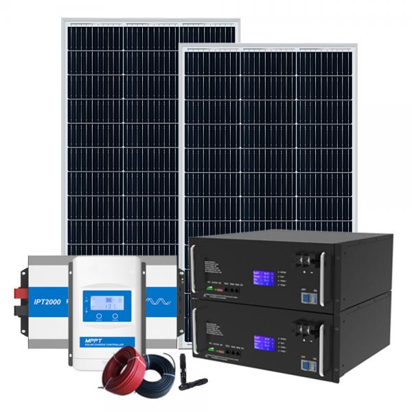 Quality Complete Solar Battery Storage System Off Grid Solar Energy System 5KW 48V for sale