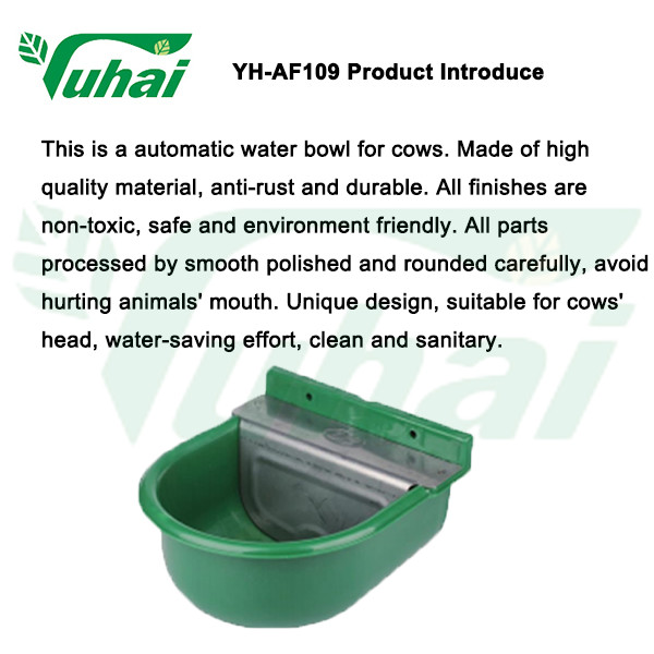 Quality Plastic Livestock Water Bowl For Cows And Calves With A Capacity Of 0.9 Litres for sale