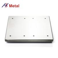 Quality High Purity Planar Molybdenum Sputtering Target Plate Silver Color for sale