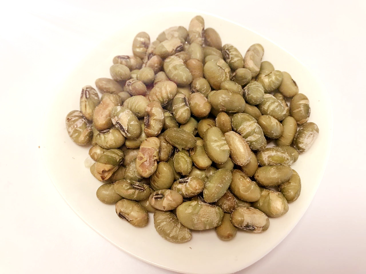 Quality Sea Salt Roasted Crispy Health Natural Green Beans Snacks Foods for sale
