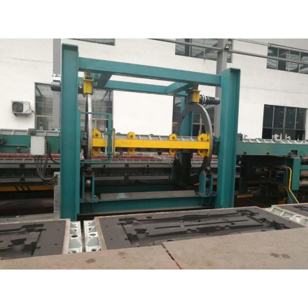 Quality Flask Automatic Moulding Line Customized Dimension Hydraulic Valve PLC Control for sale
