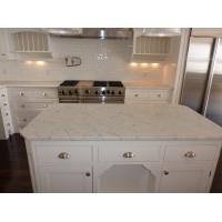 China Countertops - Bianco Carrara Marble Countertops For Kitchen Design for sale