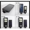 China Integrated Solar Powered Road Lights , Solar Street Light Post 170LM/W IP65 Outside factory