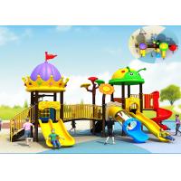 Quality OEM Kids Plastic Playground Equipment , Skidproof Jungle Gym Outdoor Playground for sale
