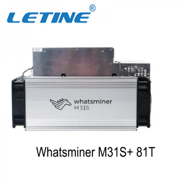 Quality 81T Whatsminer M31s+ M31s Miner SHA-256 BTC Asic Miner BTC Coin Mining Machine for sale