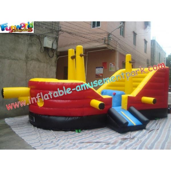 Quality New Design Kids Outdoor Commercial Bouncy Castles Cast Pirate Inflatable Bouncer House for sale
