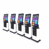 Quality 23 Inch Self Ordering Kiosk Touch Screen Scanner Self Order Pos System for sale