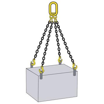 Quality 32mm 4 Way Lifting Chains , ISO1835 4 Point Lifting Chain for sale