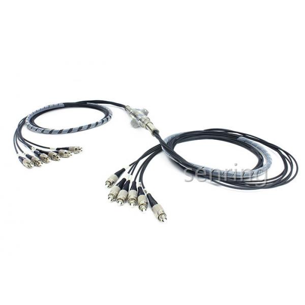 Quality 6 Channels Fiber Slip Ring Collector Ring For Signal Channel Model for sale