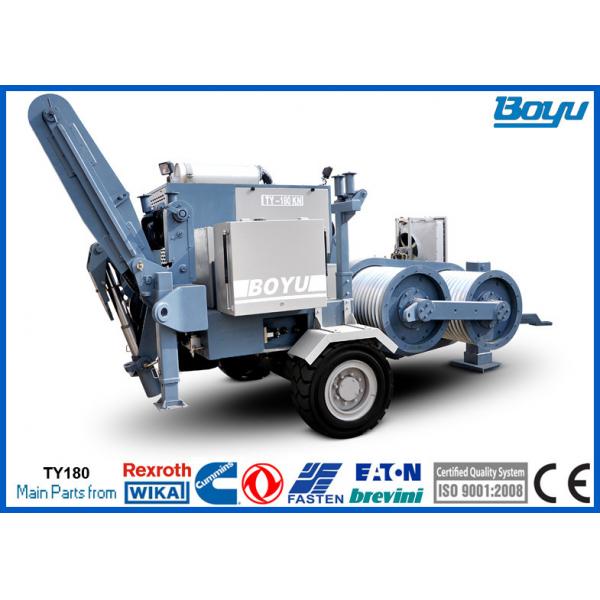 Quality 19t Overhead Tension Stringing Equipment Hydraulic Puller with Cummins Diesel for sale
