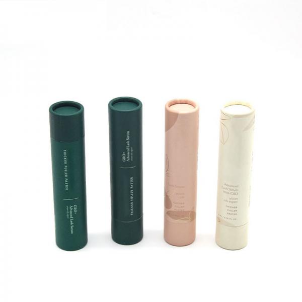 Quality Round Perfume Bottle Paper Tube Packaging Box With Embossing CMYK Printing for sale