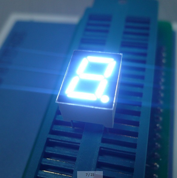 Quality 0.39 Inch single digit  7 Segment LED Display Common Anode Digital Indicator Instrument Panel for sale