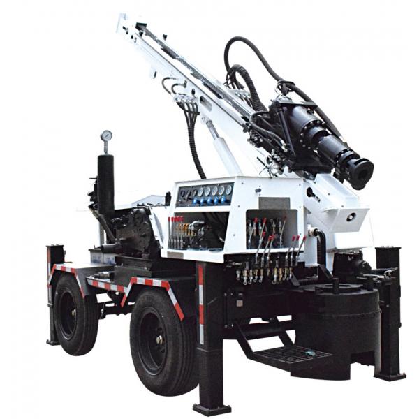 Quality Portable Hydraulic Water Well Drilling Machine Trailer Mounted Water Well for sale