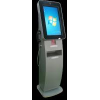 China RS232 VGA Self Serving Queue Kiosk Interactive Queue Management Kiosk ISO7816 for sale