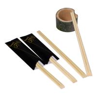Quality OPP Wrapped Biodegradable Tensoge Bamboo Chopsticks Eco Friendly Polished for sale