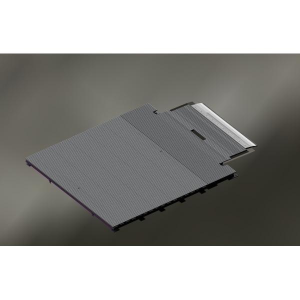 Quality 510 Escalator Modernization Aluminum Comb and Floor Plate for Indoor / Outdoor for sale
