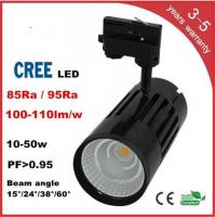 China CREE COB LED Track Light 3 years warranry isolated IC constant driver high PFC CRI lumen factory