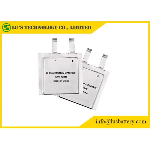 Quality Customized Lithium Battery 3.0v ultra thin cell CP series flexible limno2 for sale