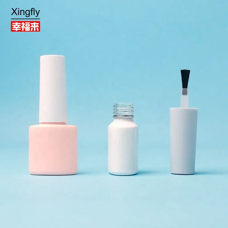 Quality Glass Empty Nail Polish Container with Coating Surface Handling for sale
