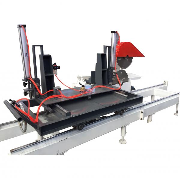 Quality Wood Cutting Saw Mill Circular Table Saw For Sawing Timber,Twin Blades Saw for sale