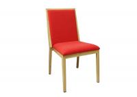 China 4 Legs Tiffany Chairs Wedding , Red Color Banquet Hall Chairs 10 Piece / Pack factory