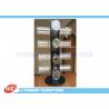 China Rotated Glossy Black Bracelet Hanging Display Rack With Round Acrylic Hangers factory