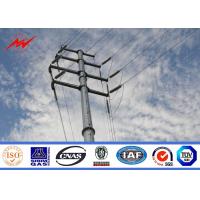 Quality Hot dip galvanization electrical power pole for over headline project for sale