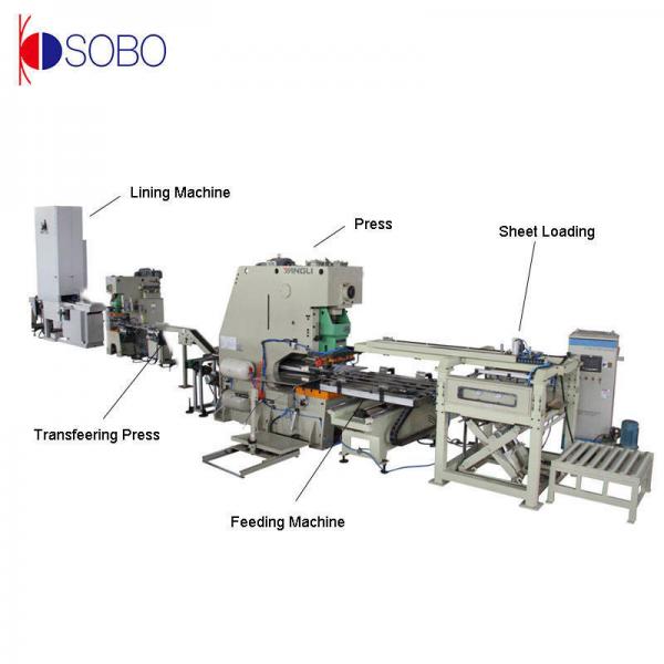 Quality Customized Aluminum Beverage Can Making Machine PLC Control for sale