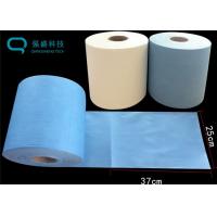 China Strong Industrial Wiping Paper Cleaning Wipe Roll Tear And Wear Resistance factory