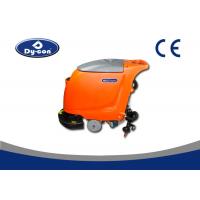 Quality Semi Automatic Walk Behind Floor Washers Scrubbers Plastic Material Handle for sale