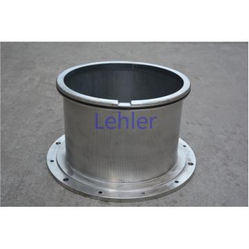 Quality 0.03mm Hole Size Pressure Screen Basket Flow Outside To Inside Type Long for sale