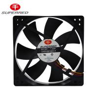 Quality DC 12V 135x25mm High Air Flow Brushless Cooling Fan for sale