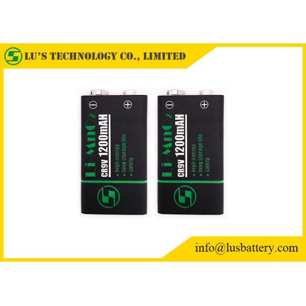 Quality CR9V 1200mAh 9v LiMnO2 Battery 9v 1200mah battery for sale