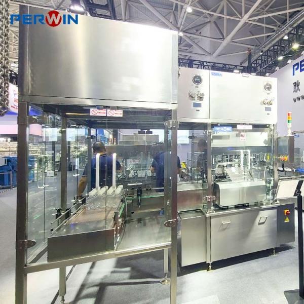 Quality 30 Bottles/min Media Filling Machine For 125ml Volume With Extended Service Life for sale