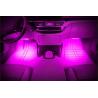 China Sound-activated RGB LED strips RGB LED Interior Footwell Lights Strips RGB Atmosphere LED Footwell Lamp Strips factory